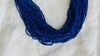 Multi-Strand Lapis Lazuli Necklace. Sterling Silver. 1229