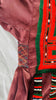 Vintage Balochi Hand-Embroidered Satin Dress. XS-S - Aadya Bazaar