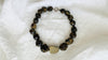 Garnet Crystals & Pyrite Necklace.