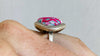 Hmong Silk Embroidered Ring. Adjustable