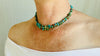 Turquoise and Sterling Necklace. 0247