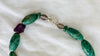 Mayan Guatemalita Jade Graduated Choker Necklace. Guatemalan. - Aadya Bazaar