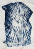 Indigo Shibori Tie Dye Kaftan. Cotton Caftan. - Aadya Bazaar