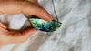 Labradorite and Silver Pendant Necklace. Snake Chain - Aadya Bazaar