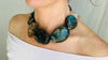 Labradorite & Ammonite Necklace.