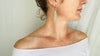 Long Slender Silver Earrings. Flat Hoop Earrings. Atelier Aadya - Aadya Bazaar