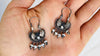 Oaxacan Filigree Earrings With Pearl. Sterling Silver. Mexico. Frida Kahlo