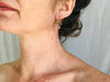 Vintage Oaxacan Gold Filigree Earrings With Pearls. 10k. Mexico. Frida Kahlo - Aadya Bazaar