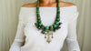 Jade Chachal Beaded Necklace. Guatemalita. - Aadya Bazaar