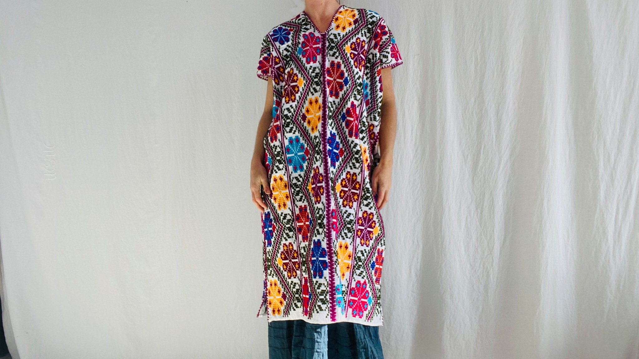 holiday dresses women Long Rococo Huipil – MÉXICO ARTE Y MODA
