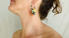 Labradorite & Sterling Earrings. Lovely Flash