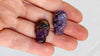 Skully Amethyst Earrings - Aadya Bazaar