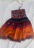 Banjara Sundress. Tribal. S-M. Mirrorwork. Embroidered. Rayon & Silk - Aadya Bazaar