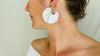 Flat Hoop Earrings. Sterling Silver. Atelier Aadya