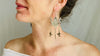 Mayan Chachal Earrings. Medallions. 0435