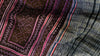 Vintage Hmong Indigo Shrug. Batik, Embroidered, Applique. Repurposed 0374