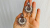 Oaxacan Filigree Earrings With Pearl. Sterling Silver. Mexico. Frida Kahlo