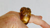 Amber Flower Ring. Gorgeous. Size 8.75. 0024