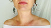 Sacred Heart Silver Earrings. Oaxaca . Mexico. Frida Kahlo - Aadya Bazaar