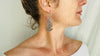 Filigree Earrings. Oaxaca. Mexico. Sterling Silver and Pearl