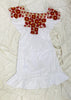 Hand-Embroidered Juquila Dress. All Cotton. - Aadya Bazaar