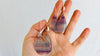 Rainbow Fluorite & Silver Earrings
