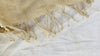 Vintage African Fringe Shawl & Wrap with Silk Tassel Belt. Mossi