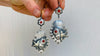 Sacred Heart Earrings. Oaxaca. Silver & Coral. Mexico. Frida Kahlo