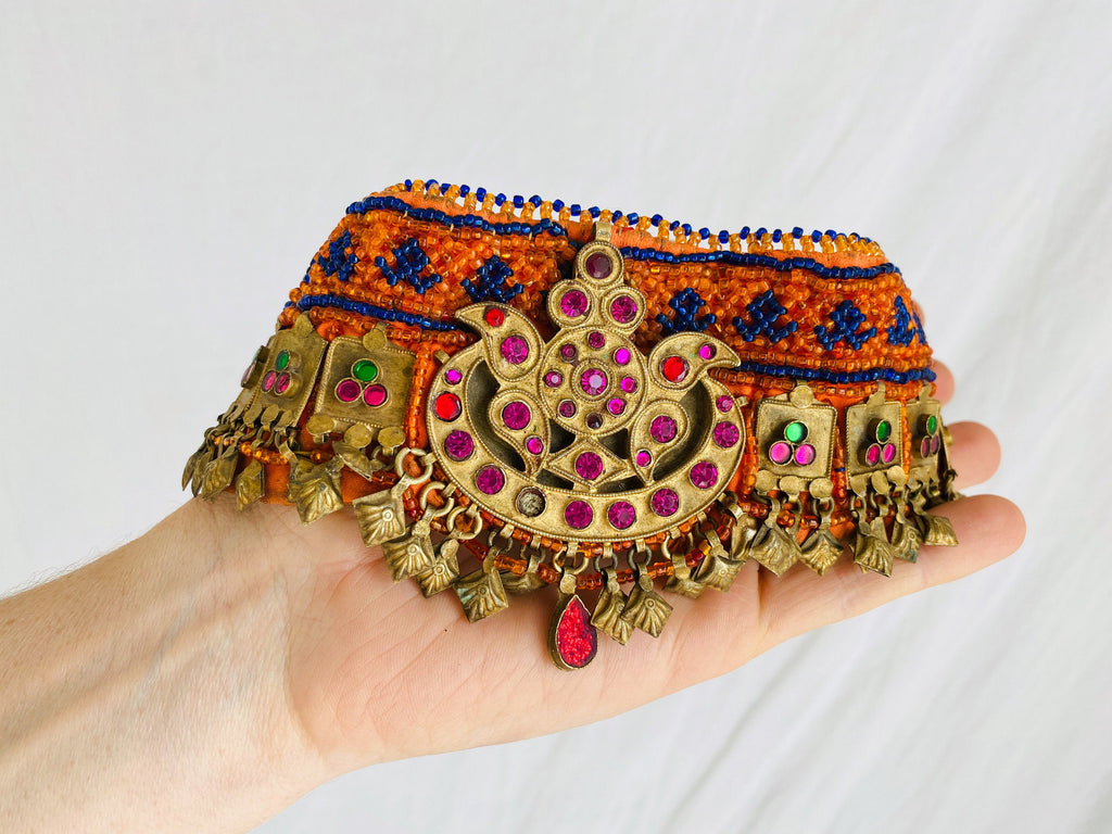 Gorgeous Kuchi Beaded Headdress