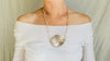 Huge Natural Quartz & Silver Pendant Necklace. Atelier Aadya. Medicine Necklace.