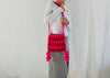 Huichol Hand-Embroidered Shoulder Bag. Peyote Bag.