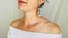 Oaxaca Silver Earrings. La Mano. Hand. Mexico. Frida Kahlo. 0214
