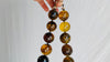 Huge Graduated Amber Round Bead Necklace. Dramatic and Gorgeous!
