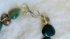 Green Jasper, Smoky Quartz and Pyrite Necklace. Choker. - Aadya Bazaar