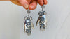 Oaxaca Silver Earrings. La Mano. Hand. Mexico. Frida Kahlo. 0225 - Aadya Bazaar