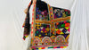 Vintage Rabari Wool Shawl & Throw. Mirror Work. Embroidered 0010