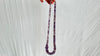 Amethyst & Silver Necklace. Sterling Silver. 0987
