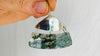Moss Agate and Sterling Earrings. - Aadya Bazaar