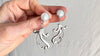 Taxco Silver Earrings. Sterling Silver. 0825