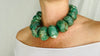 Mayan Guatemalita Jade Graduated Choker Necklace. Guatemalan. - Aadya Bazaar