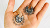 Mazahua Bird Earrings. IRREGULAR. Sterling Silver. Mexico. Frida Kahlo