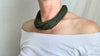 Jade Choker Necklace. Multi Strand