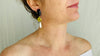 Sugilite & Gaspeite Earrings. Sterling Silver - Aadya Bazaar