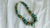 Mayan Guatemalita Jade Graduated Choker Necklace. Guatemalan.