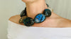 Labradorite & Ammonite Necklace.