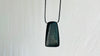 Mayan Black Jade & Amber Pendant. Hand-Carved. Guatemala. - Aadya Bazaar