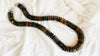 Huge Amber Heishi Beaded Necklace. Pucca. Mexican Amber. Dramatic and Gorgeous! - Aadya Bazaar