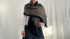 Cashmere & Wool Tie Dye Shawl, Wrap, Scarf. 0772
