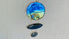 Labradorite and Silver Pendant Necklace. Sterling Silver Chain