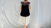 Mexican Embroidered Dress. Chiapas. XS-M